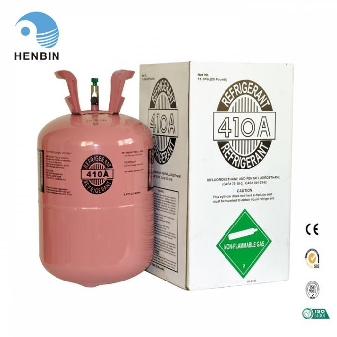 High Purity Refrigerant Gas 11.3kg Air-Conditioner R410A Refrigerant