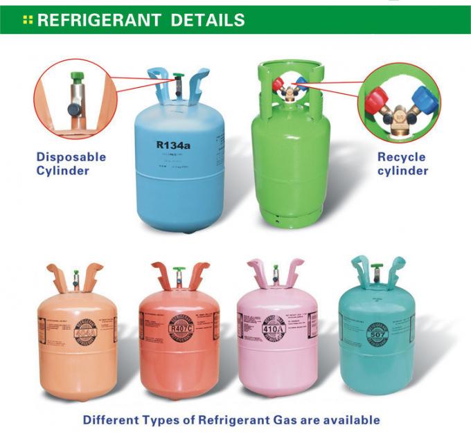 Air Condition 13.6 Kg R134A Refrigerant Gas for Sale